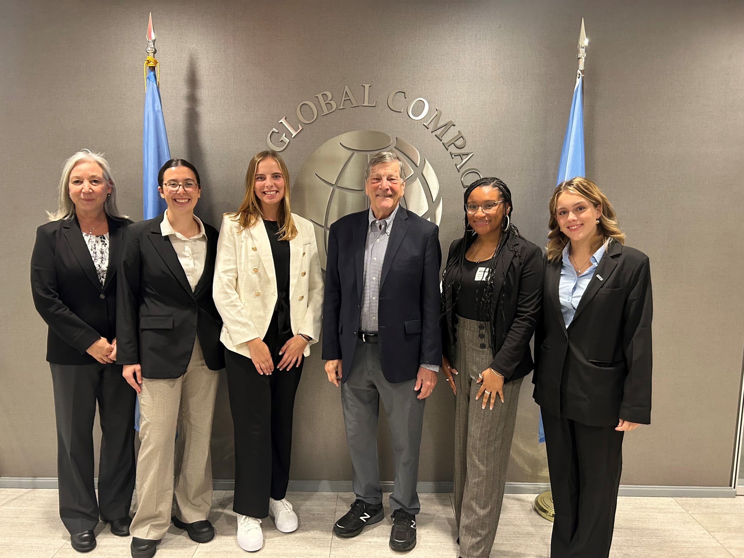 Global Business students and faculty